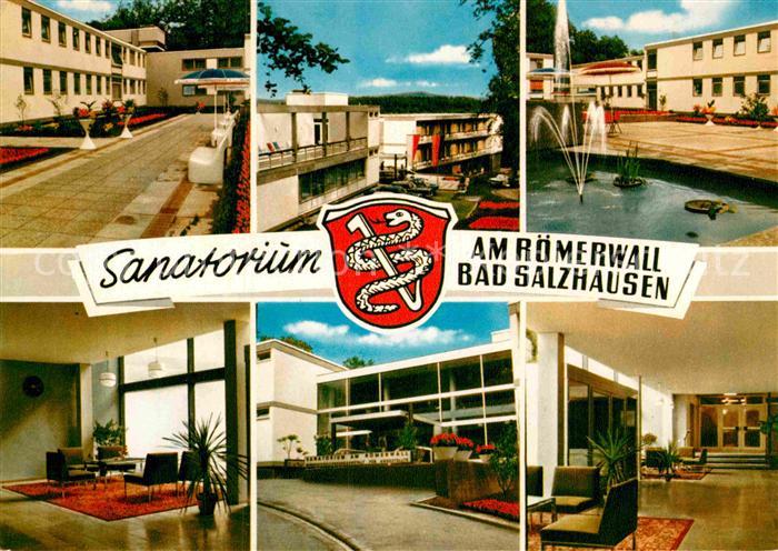Bad Salzhausen Sanatorium Am Roemerwall Teilansichten
