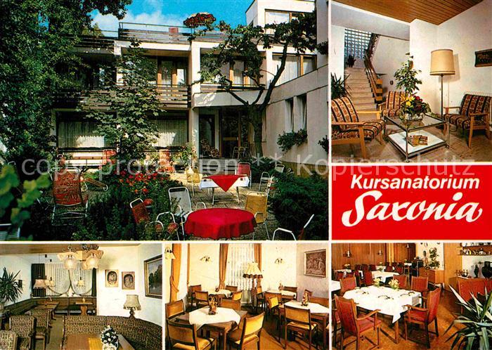 Bad Steben Kursanatorium Saxonia Foyer Gastraeume