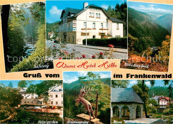 Marxgruen Adams Hotel Hoelle Teufelssteg Hotelgarten Hirschensprung Neues Wasser