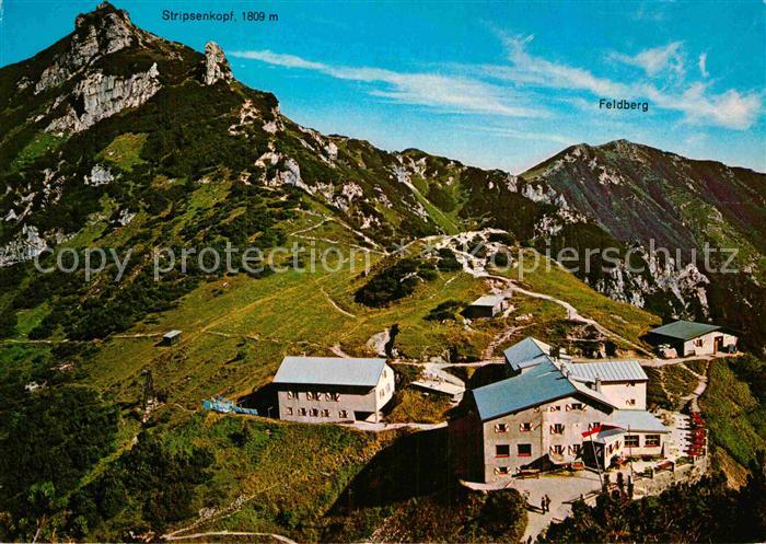 Stripsenjochhaus mit Stripsenkopf und Feldberg im Wilden Kaiser