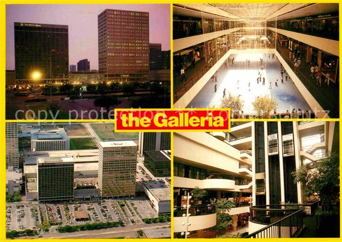 Houston Texas USA Multi view of the Galleria Complex