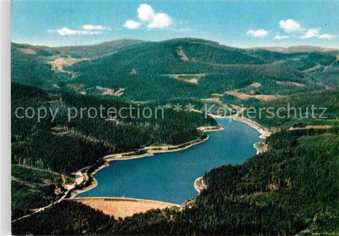 Forbach Baden Schwarzenbach Talsperre Fliegeraufnahme