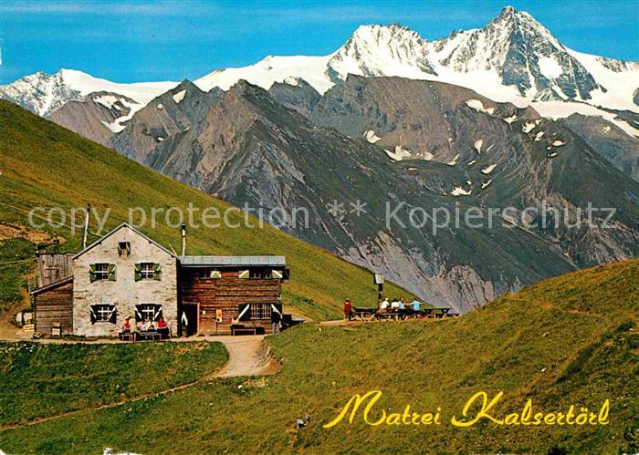 Matrei Osttirol Kalsertoerl mit Grossglockner