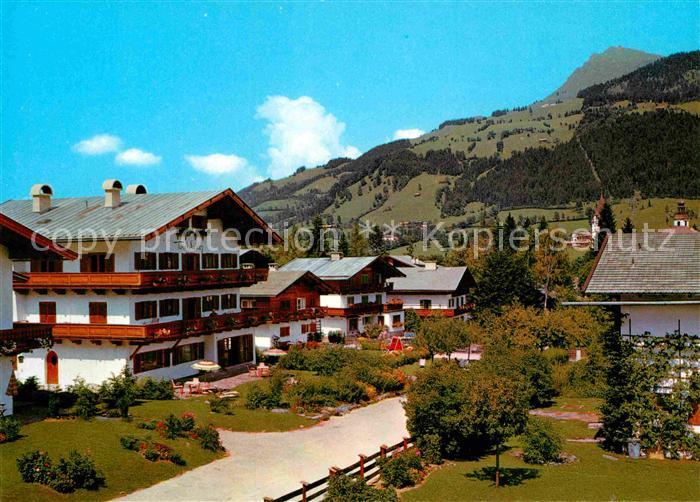 Kitzbuehel Tirol Haus Toni Sailer mit Kitzbueheler Horn