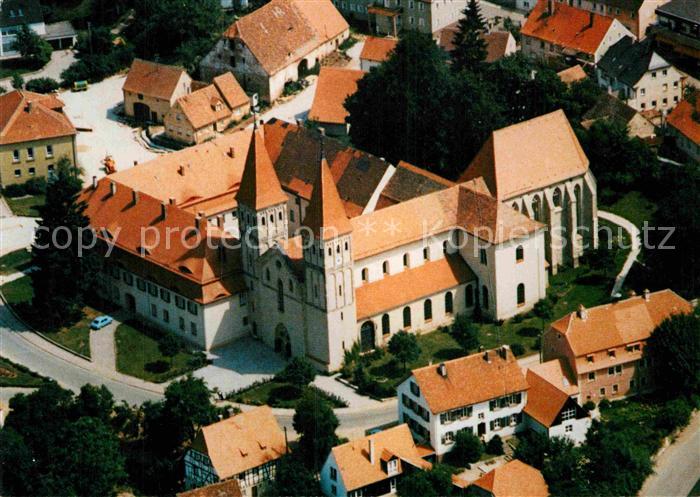 Heidenheim Brenz Fliegeraufnahme Muenster ehem Benediktinerabtei