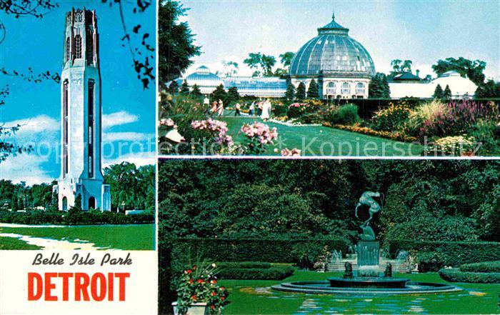 Detroit Michigan Belle Isle Park