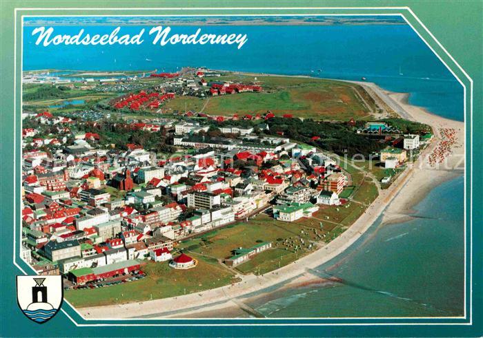 Norderney Nordseebad Fliegeraufnahme