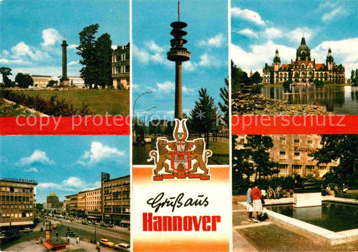 HANNOVER  CITY Turm Schloss