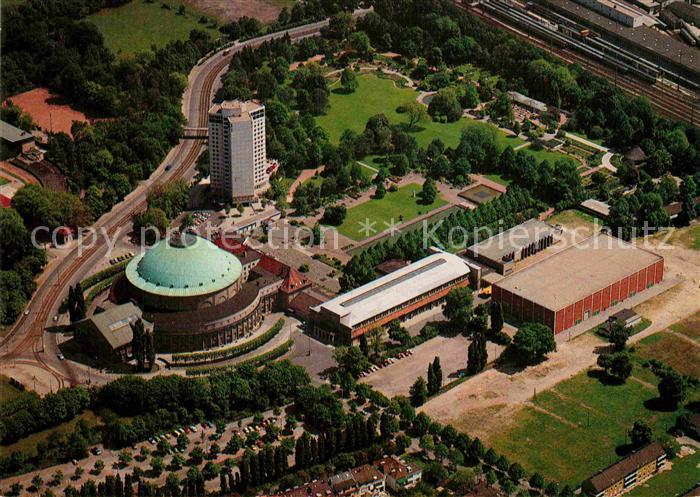 HANNOVER  CITY Fliegeraufnahme Stadthalle Hotel Am Stadtpark Eilenriedehalle