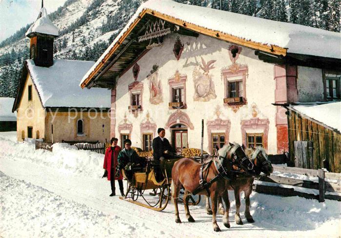 Leutasch Schlittenpartie