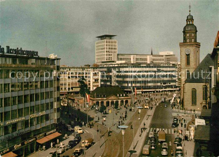 Frankfurt Main Rossamarkt Hauptwache