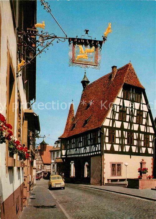 Michelstadt Gasthof Drei Hasen Rathaus