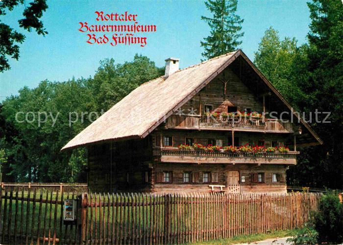 Bad Fuessing Rottaler Bauernmuseum Kraeutergartl.