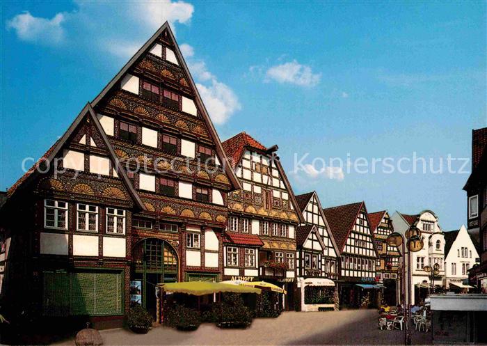 Bad Salzuflen Fachwerkhaeuser Lange Strasse