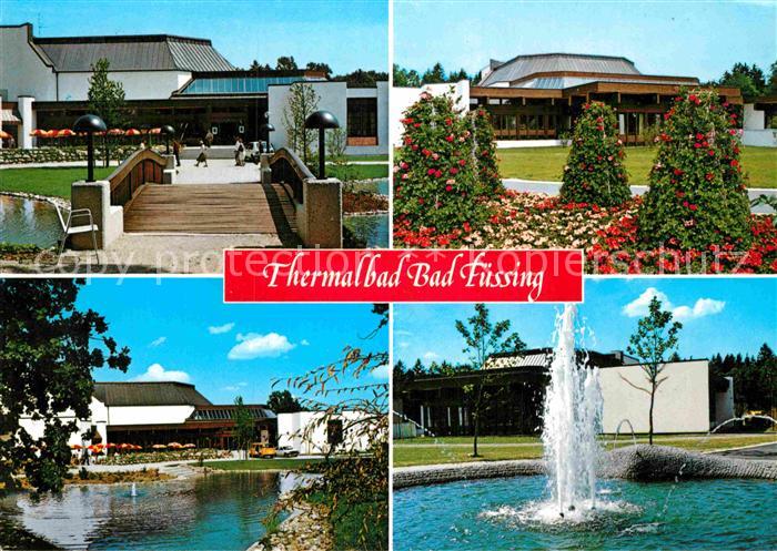 Bad Fuessing Neue Kurhaus Springbrunnen Kurpark