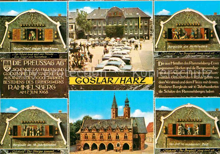Goslar Marktplatz Glockenspiel