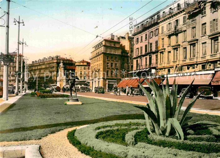 Marseille Bouches-du-Rhone Jardins sur le Quai des Belges
