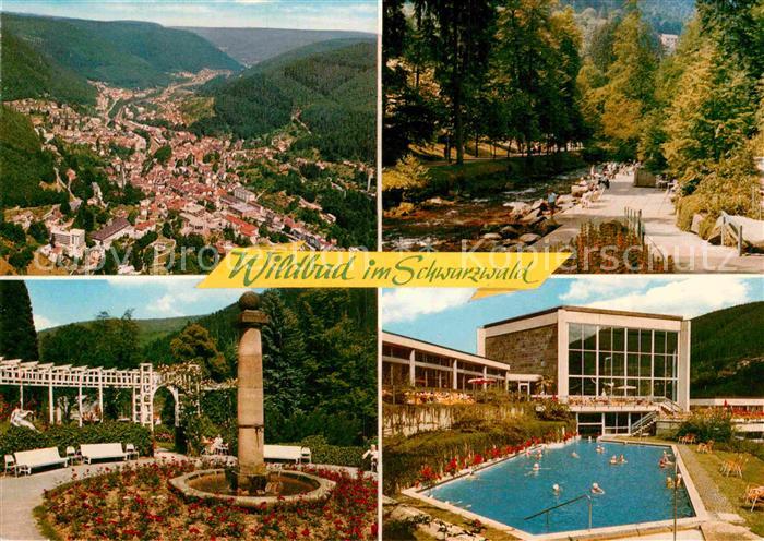 Wildbad Schwarzwald Schwimmbad Park