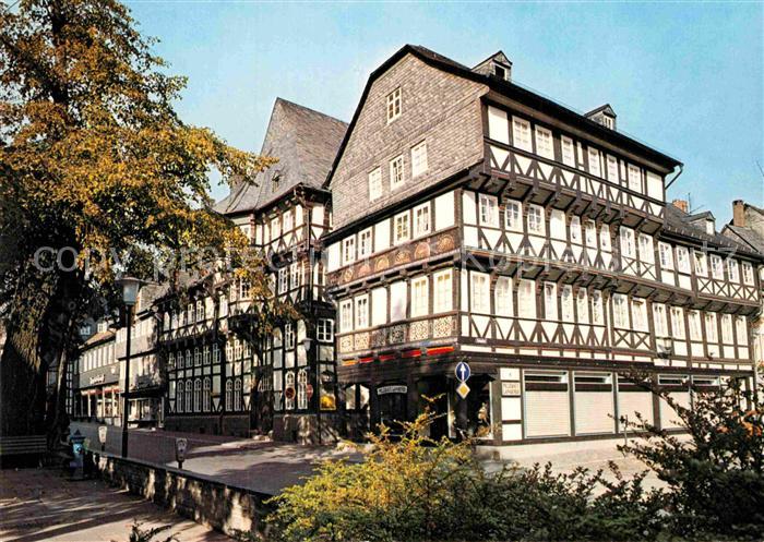 Goslar Alte Fachwerkhaeuser Schuhhof