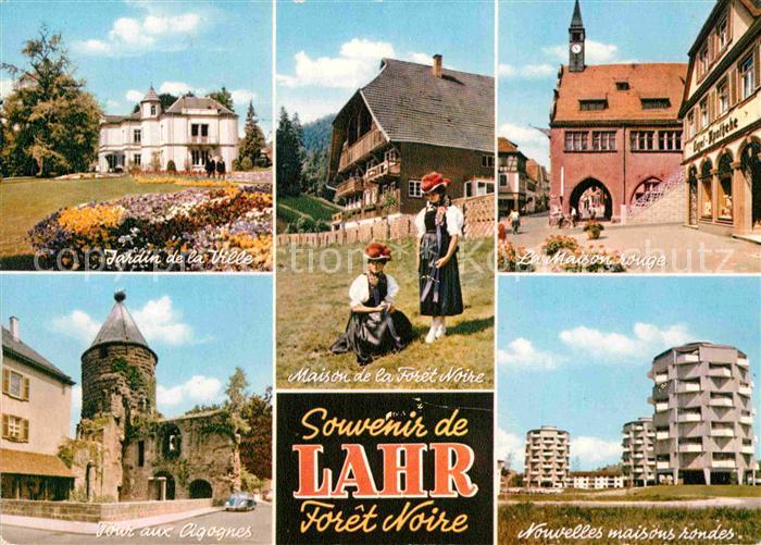 Lahr Schwarzwald Jardin de la Ville Tour aux Cigognes Maison de la Toret Noire