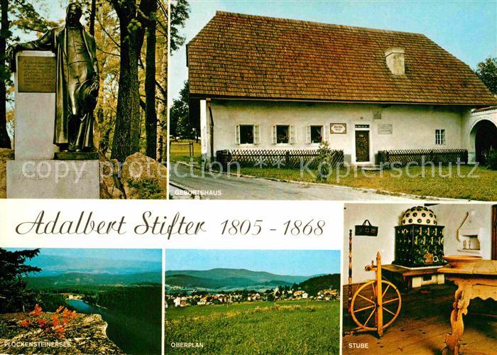 Horni Plana Adalbert Stifter Geburtshaus Stube