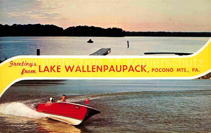 Nyack Lake Wallanpaupack Pocono Mts