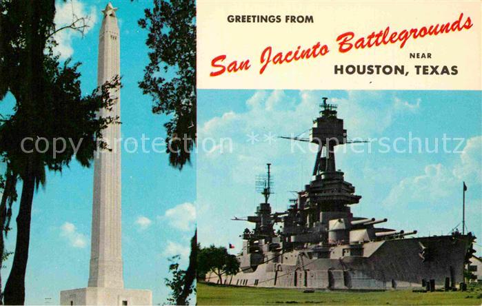Houston  Texas USA San Jacinto Monument and Battleship