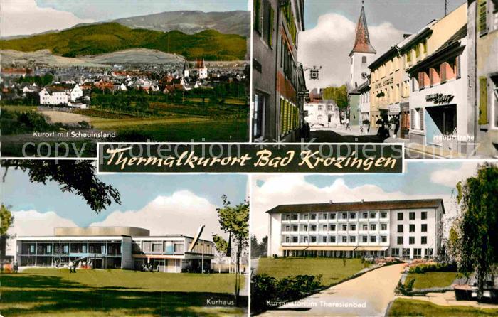 Bad Krozingen Schauinsland Hauptstrasse Kursanatorium Kurhaus