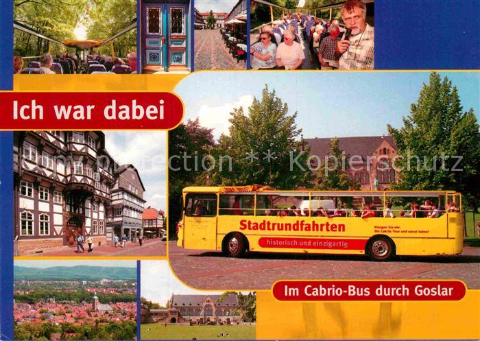 Goslar Cabrio bus Stadtrundfahrten