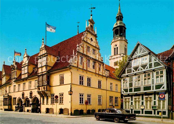Celle Niedersachsen Rathaus Stadtkirche
