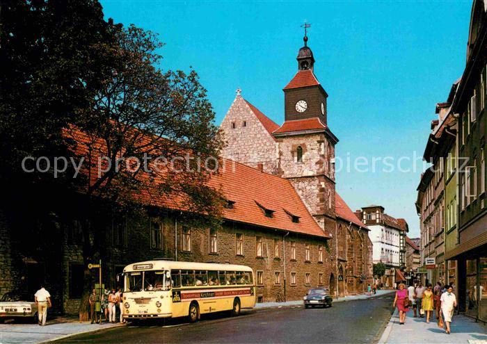 Goettingen Niedersachsen Kirche mit Stadttorturm