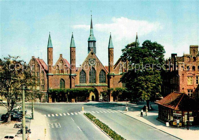 Luebeck Koberg mit Heiligen-Geist-Hospital