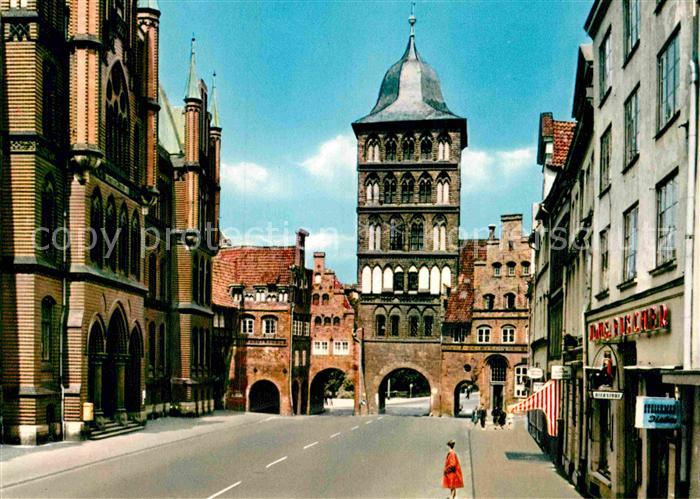 Luebeck Burgtor Hansestadt