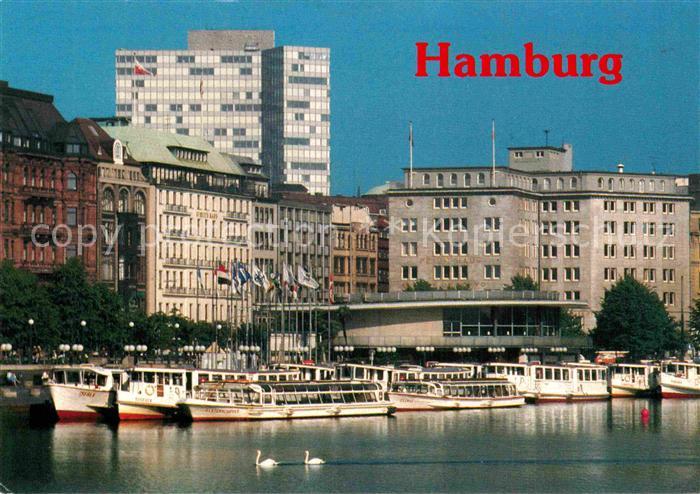 HAMBURG  CITY Alsterpavillon am Jungfernstieg