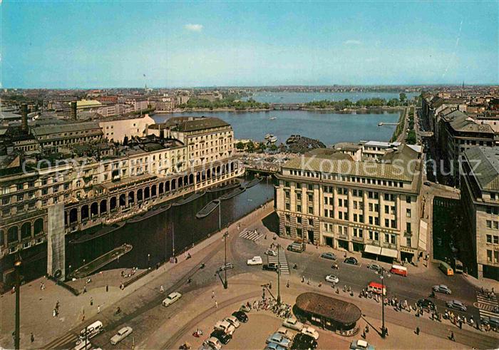 HAMBURG  CITY Die drei Alsterbecken