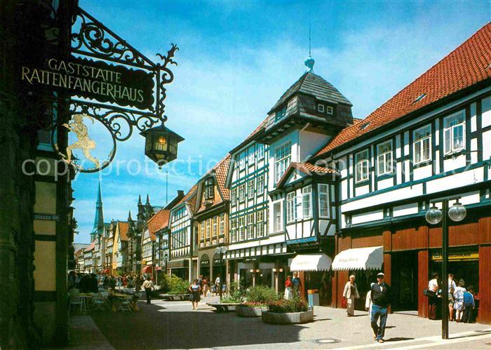 Hameln Weser Osterstrasse Fachwerk