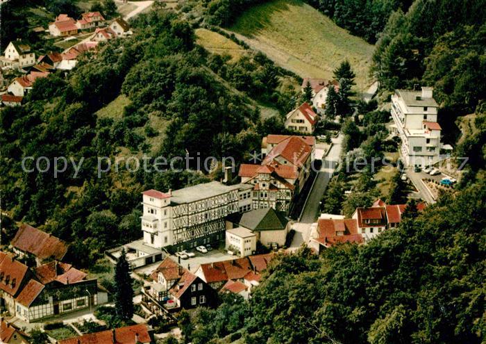Bad Lauterberg Fliegeraufnahme Loensweg St. Bennostift und Sanatorium