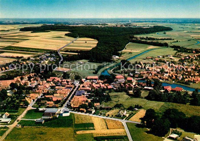 Liebenau Nienburg Fliegeraufnahme Waldgaststaette Schweizerlust