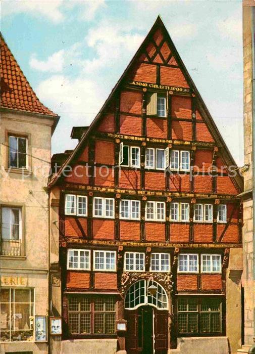 Osnabrueck Fachwerkhaus in der Bierstrasse Hotel Walhalla