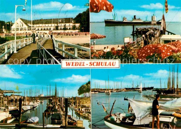 Schulau Wedel Hafen Seebruecke