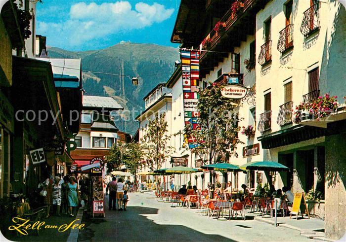 Zell See Seegasse mit Schmitthoehe
