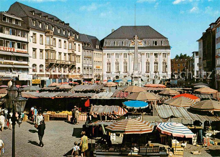 Bonn Rhein Marktplatz