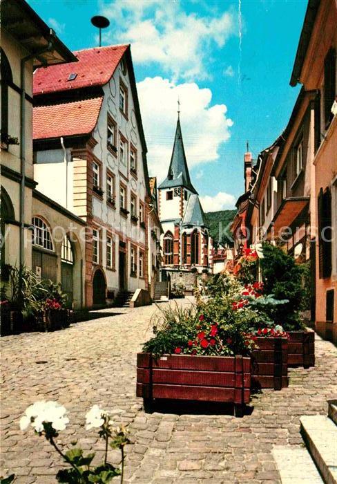 Neckarsteinach Fussgaengerzone Vierburgenstadt