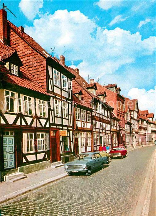 HILDESHEIM  CITY Der Bruehl Fachwerkhaeuser