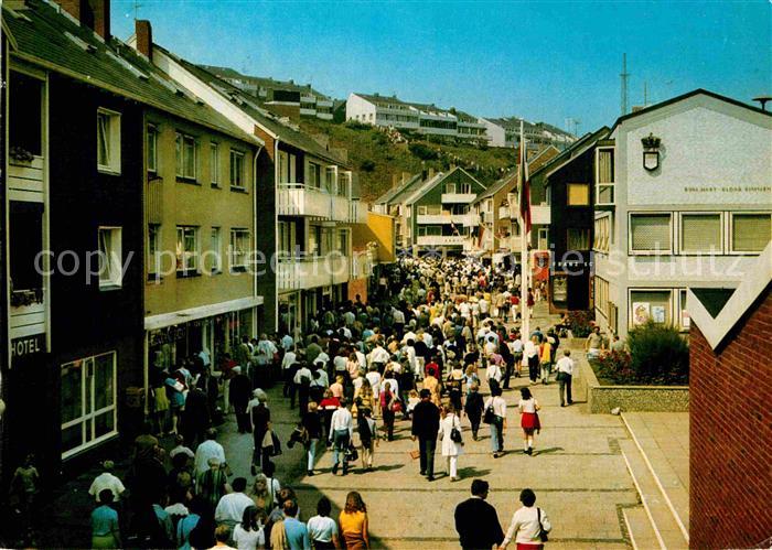 Helgoland Strassenpartie