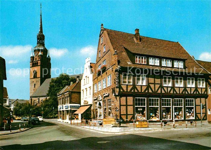Itzehoe Kirchenstrasse Fachwerk Kirche