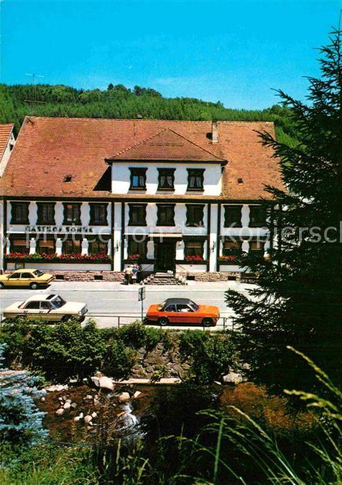 Schapbach Gasthaus Pension Sonne