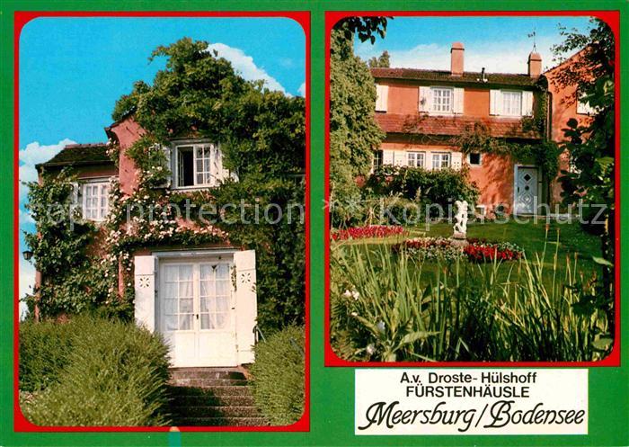 Meersburg Bodensee Droste Huelshoff Fuerstenhaeusle
