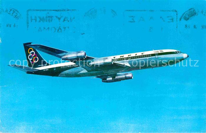 Flugzeuge Zivil Olympic Airways Boeing 707-320