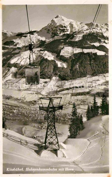 Seilbahn Hahnenkamm Kitzbuehel Horn
